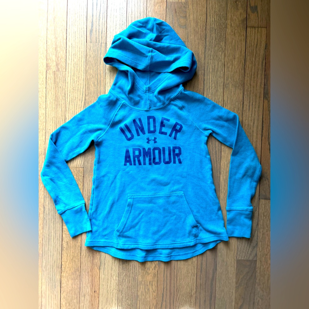 Under Armour Kids Thermal Long Sleeve Hoodie Tee